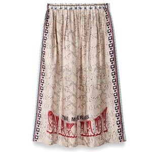 ME369 Hailey Midi Skirt Snake Print The Mysterious Snake Lady